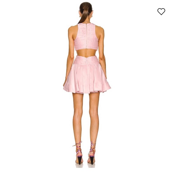 Aje Introspect Mini Dress in Pink - Picture 2 of 5